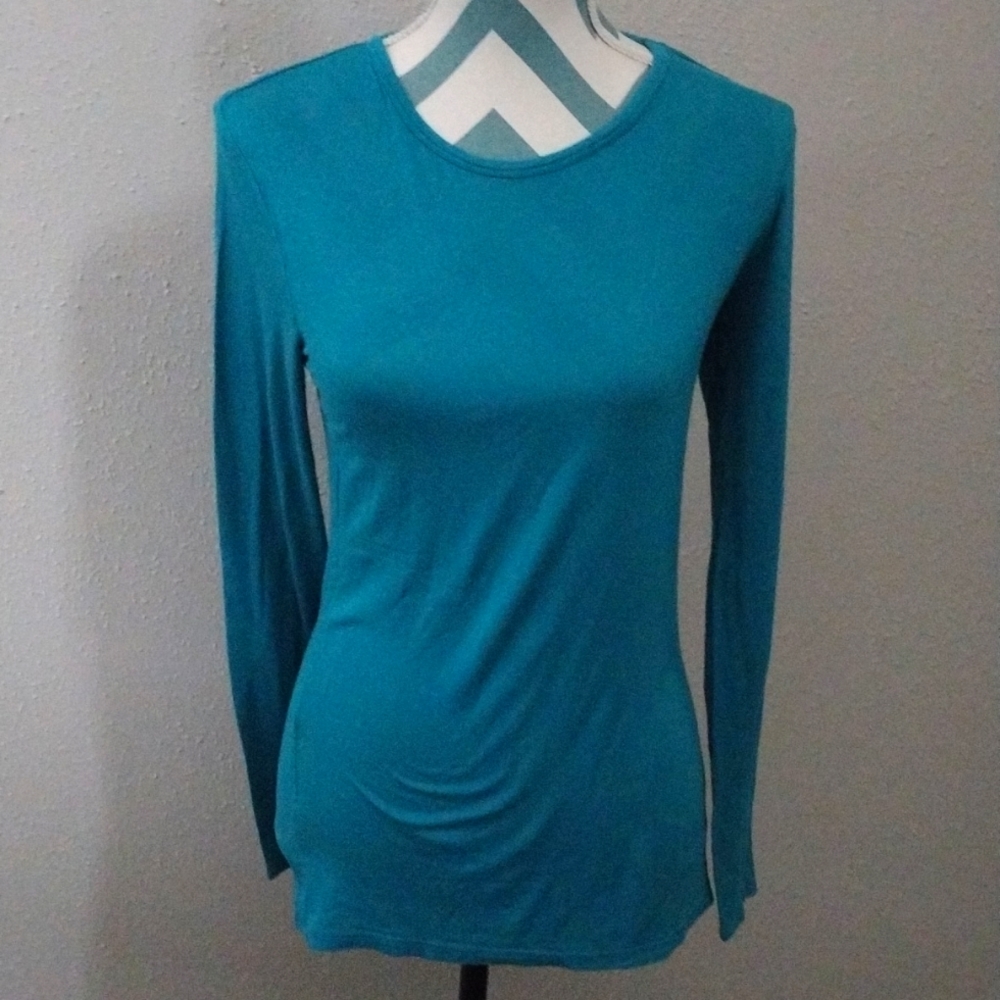 Wonder wink teal long sleeve